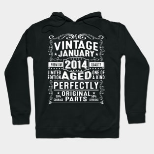 10 Year Old January 2014 Limited Edition 10th Birthday Hoodie